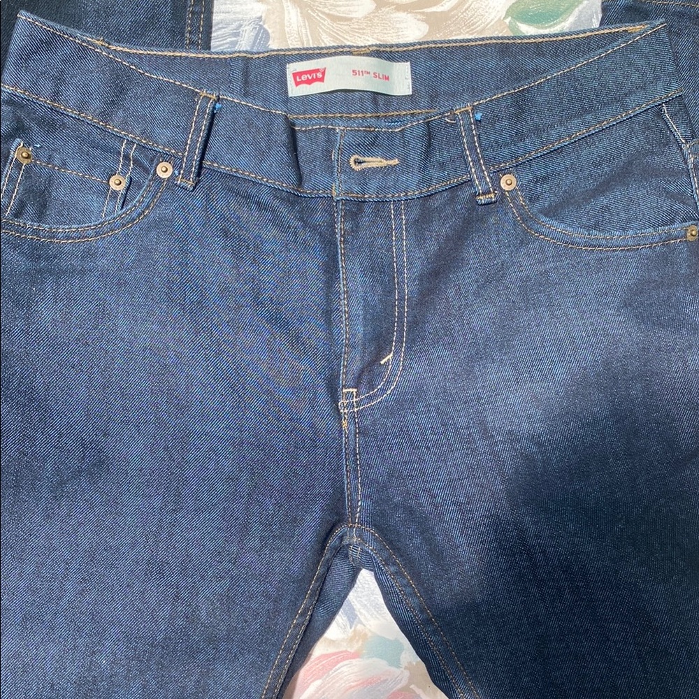 Levi's Blue Slim Jeans Classic Style